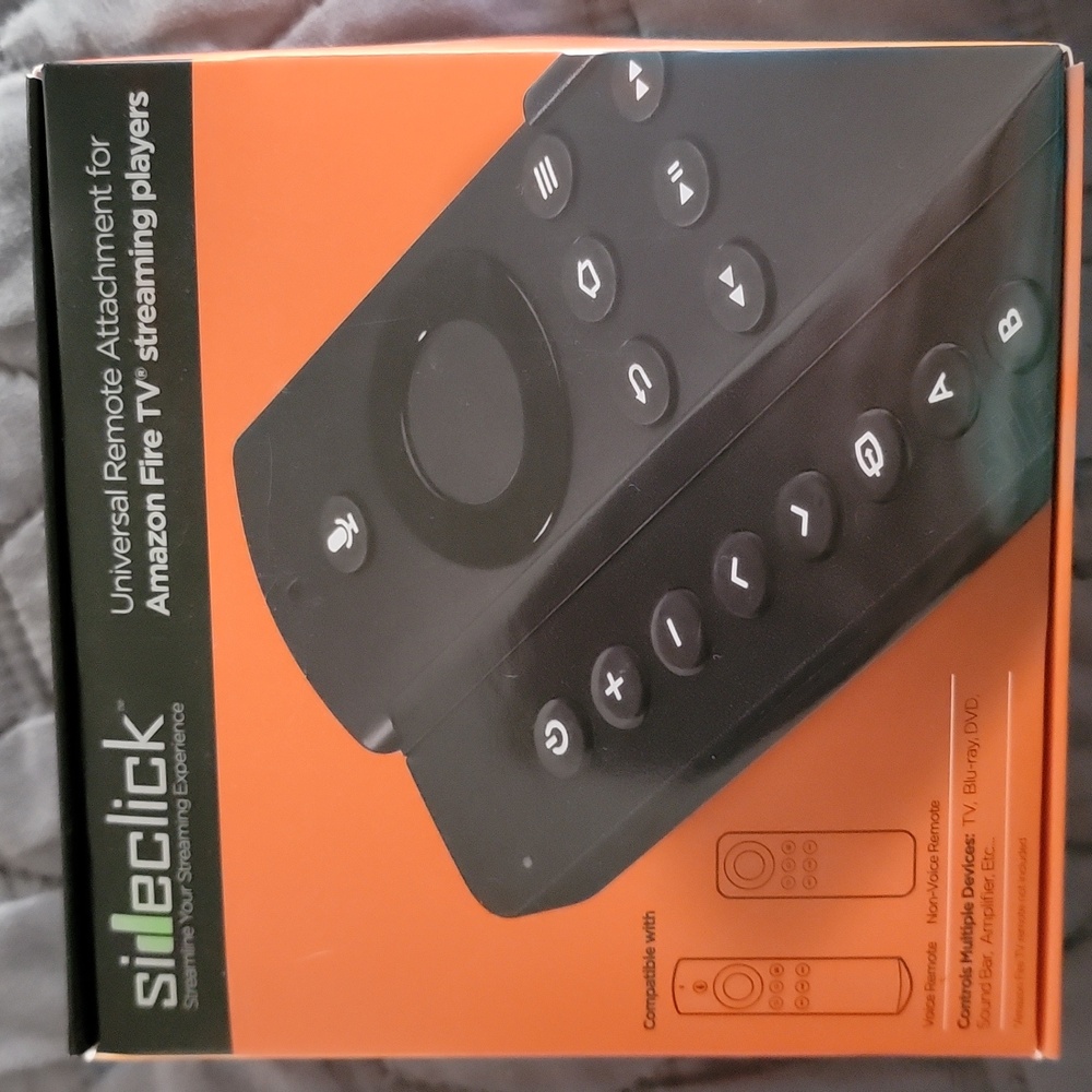 Sideclick Universal Remote Attachment For Amazon Fire TV